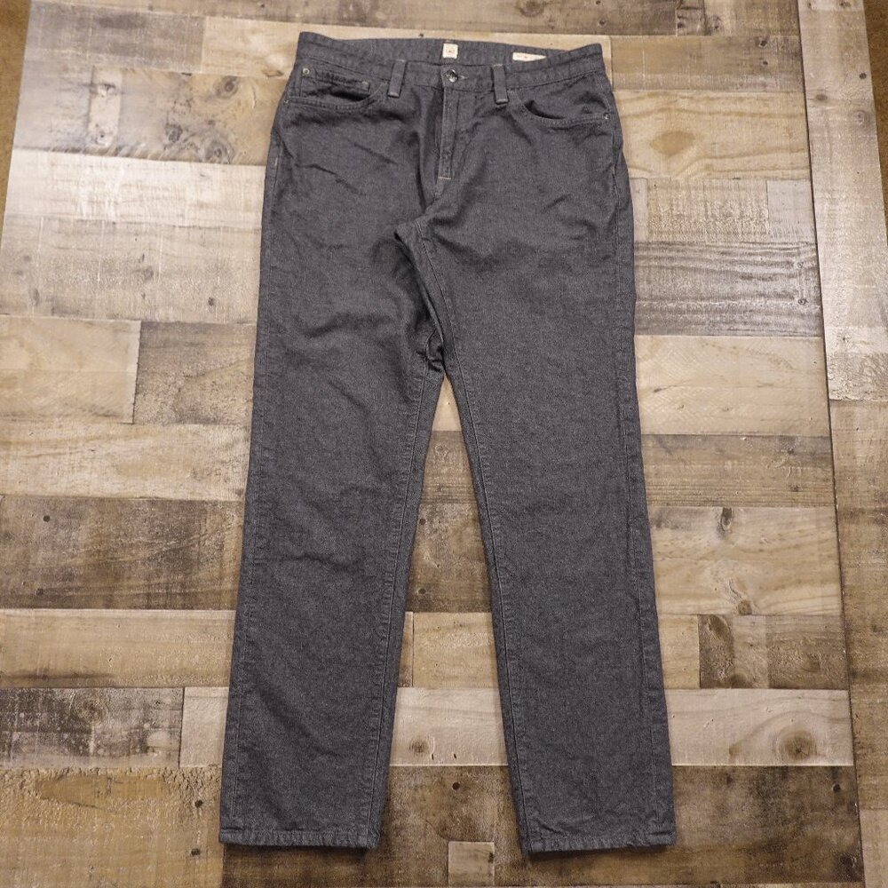 Agave Denim No. 11 Classic Jeans Men’s 36 Gray Wildwash Straight USA Made‎